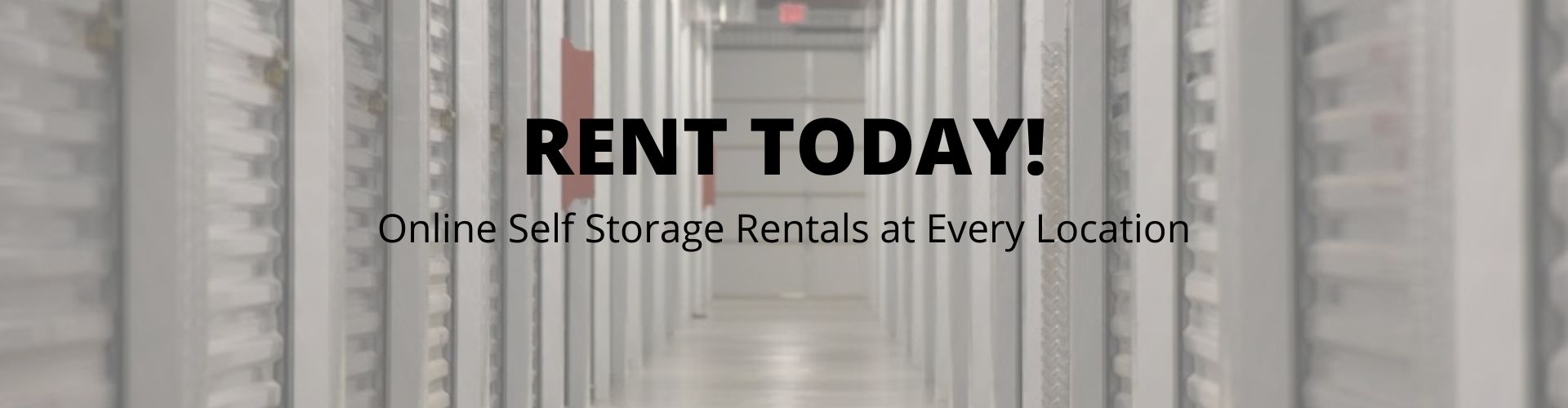 online storage rentals at West Creek Self Storage